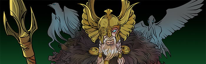Image of Odin Norse Mythology God